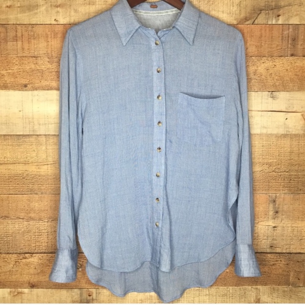Free people button down shirt